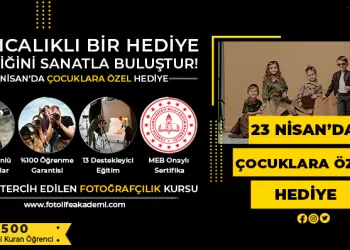 23 Nisan’da Çocuklara Özel Fotoğrafçılık Kursu Kampanyası