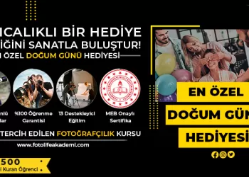 En Özel Doğum Günü Hediyesi Fotoğrafçılık Kursu!