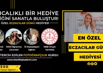 Eczacılar İçin %50 Fotoğrafçılık Kursu İndirimi!