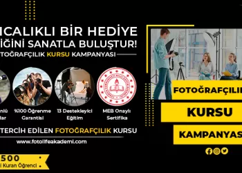 Fotoğrafçılık Kursu Kampanyası