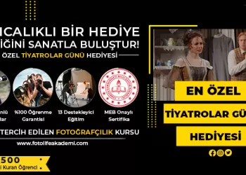 Tiyatrolar Günü Fotoğrafçılık Kursu Kampanyası