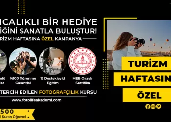 Turizm Haftası Fotoğrafçılık Kursu Kampanyası