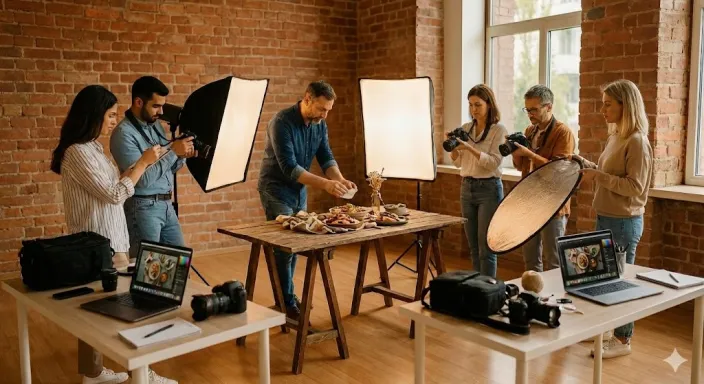 Yemek Fotoğrafçılığı Kursu: Vizyonunuzu Tabağa Yansıtın