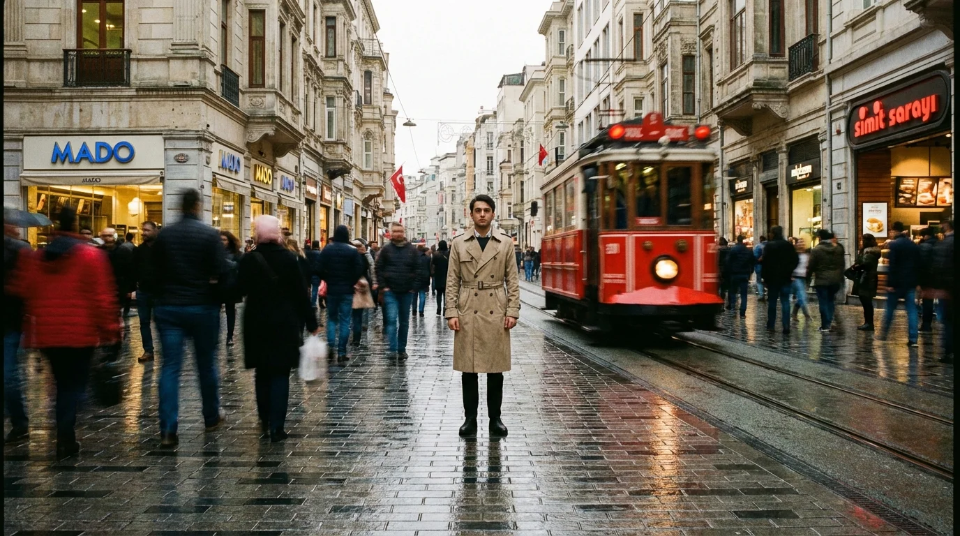 Motion blur yani hareket bulanıklığı tekniği ile çekilmiş uzun pozlama fotoğrafı.